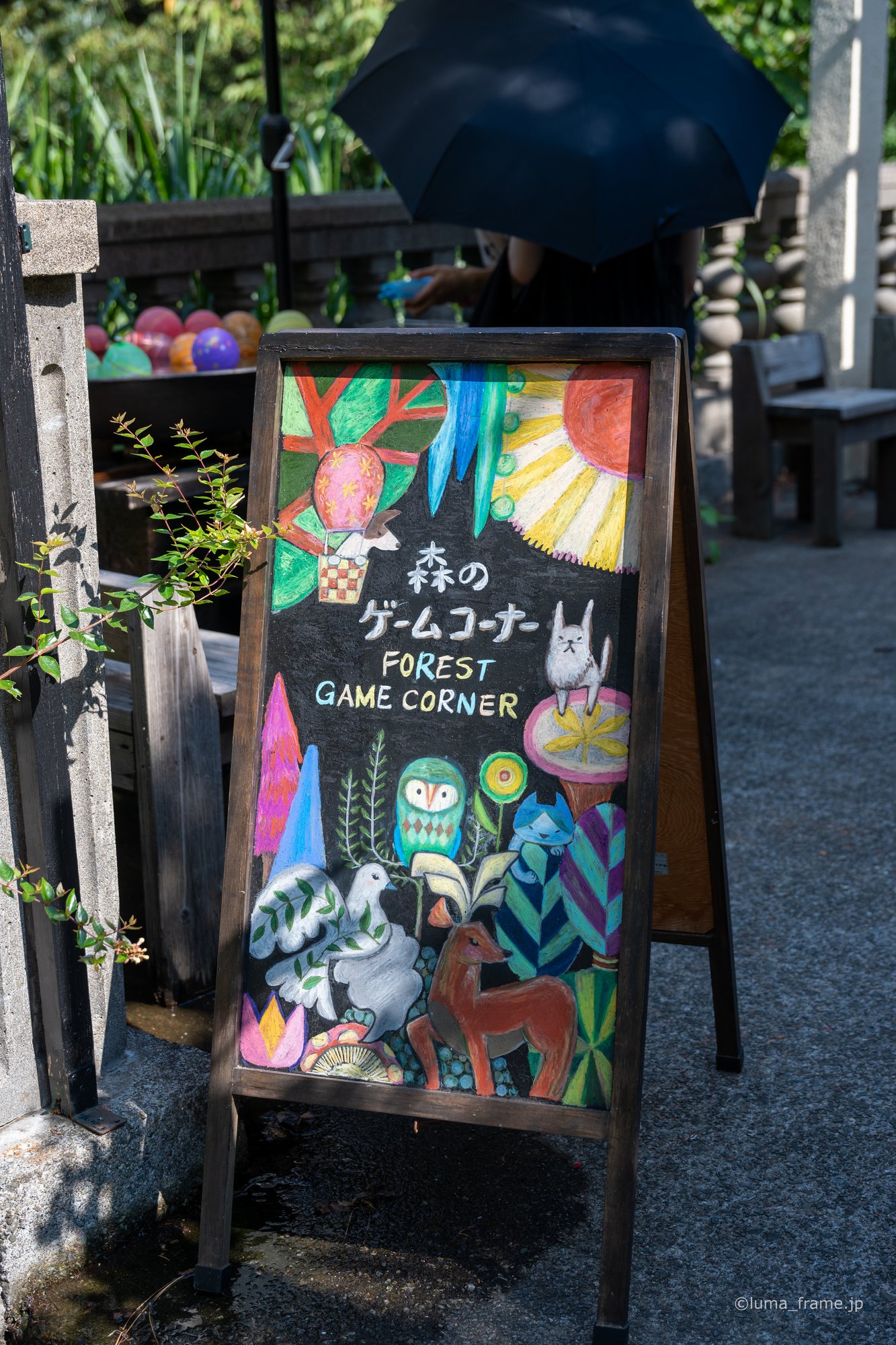 森の入口 / 熱海で撮影したスナップ。Forest Gate (Nikon Z6III / LUMA Frame)