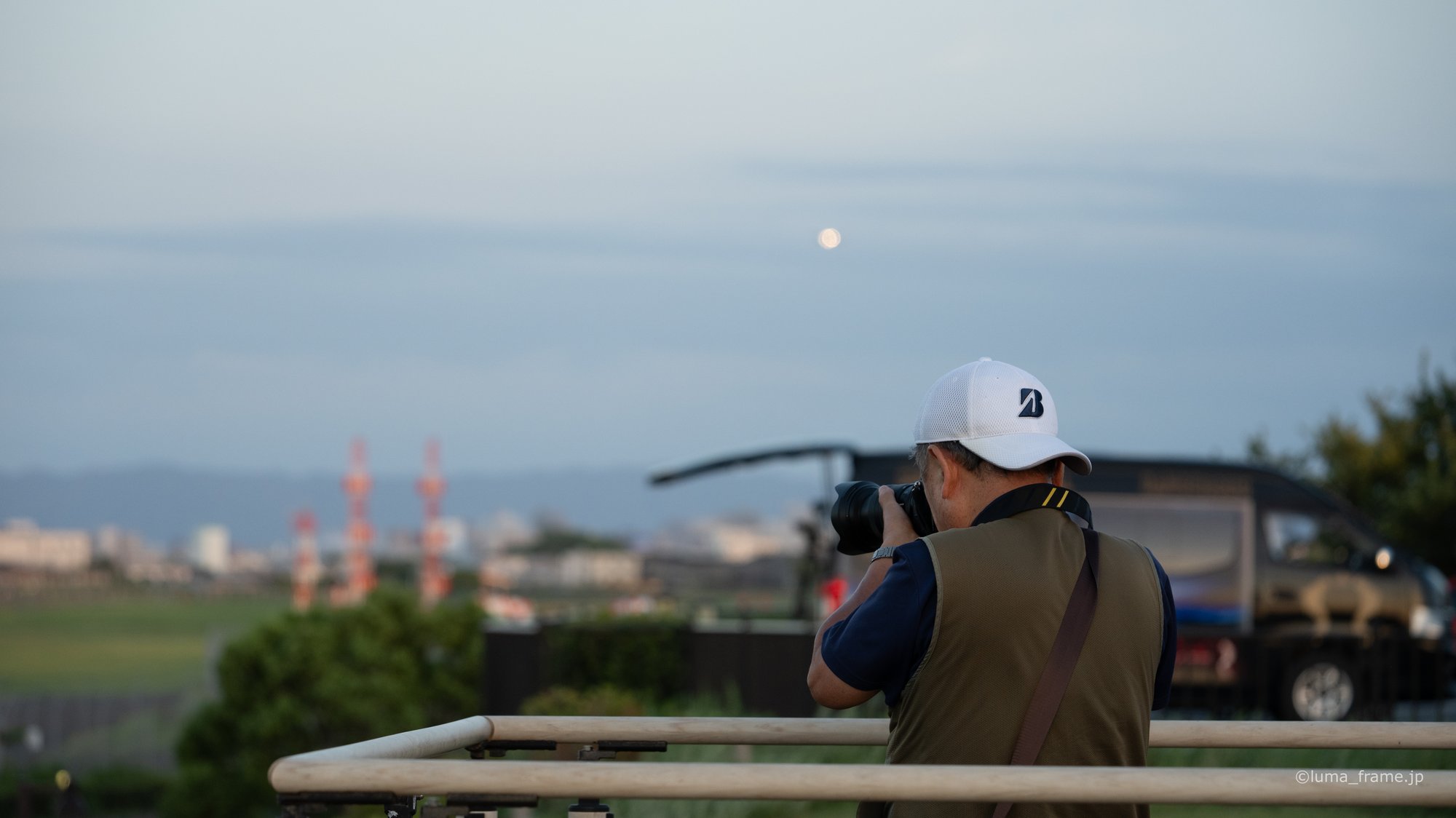撮る人 / 伊丹スカイパークで撮影した航空写真。The Photographer (Nikon Z6III / LUMA Frame)