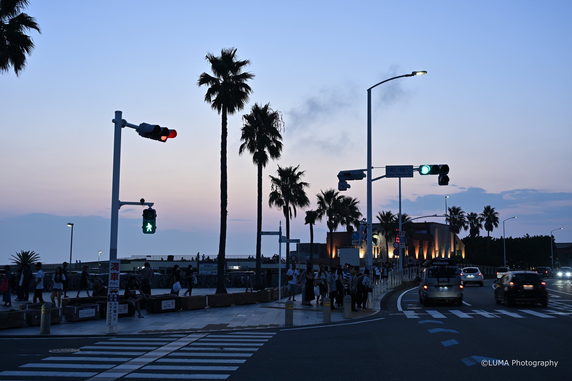 湘南の黄昏 / 湘南・江ノ島で撮影した風景写真。Shonan Twilight (Nikon Z6III / LUMA Frame)