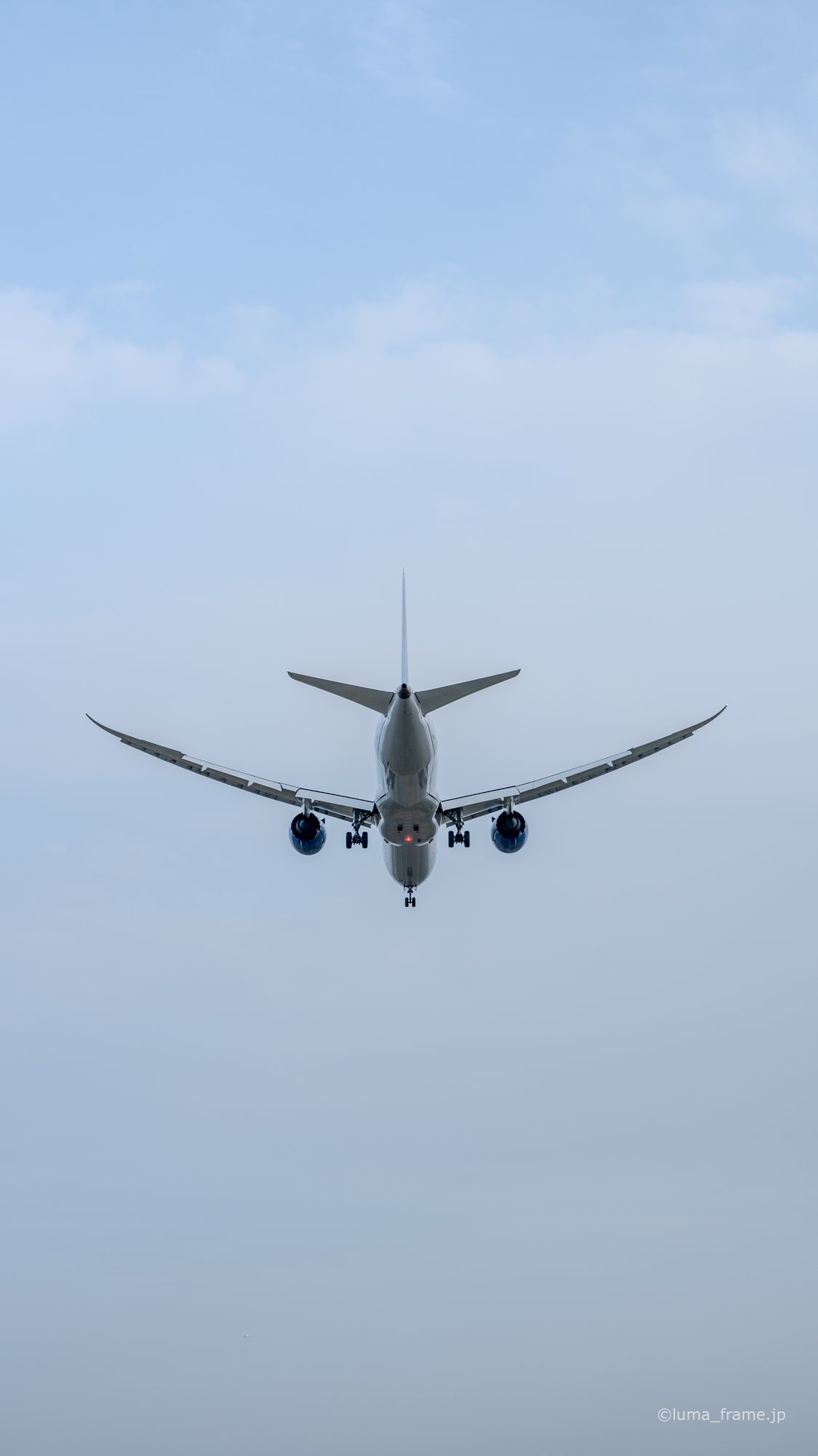真上を仰ぐ / 京浜島つばさ公園で撮影した航空写真。Straight Up (Nikon Z6III / LUMA Frame)
